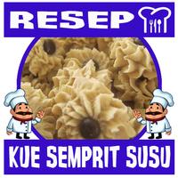 Poster Resep Kue Semprit Susu