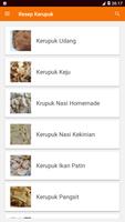 برنامه‌نما Resep Kerupuk عکس از صفحه