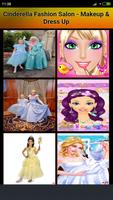 Cinderella Fashion Salon - Makeup & Dress Up syot layar 1