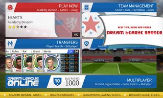 Tips Dream League Soccer اسکرین شاٹ 1