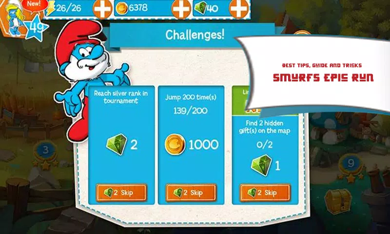 Tips Smurfs Epic Run APK for Android Download
