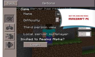 Tips Minecraft: Pocket Edition پوسٹر