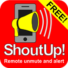 ShoutUp! Lite unmute & alert icon