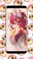 Furry Anime Girl Live Wallpaper capture d'écran 1
