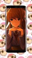 Monika (モニカ) Anime Live Wallpaper captura de pantalla 2