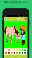 Horses Coloring Pages Book 截图 2