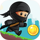 Talking Super Ninja Run Gold 圖標