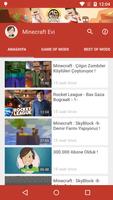 BugraaK Minecraft Evi الملصق
