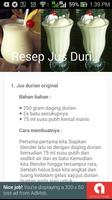 Juice Durian Lezat Affiche