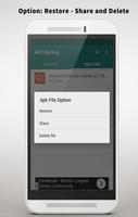 IzBackup - Backup & Share and Restore APK File capture d'écran 3