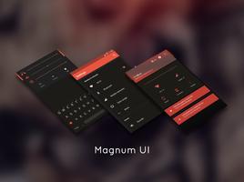 Magnum UI - CM13 / CM12 Theme Affiche