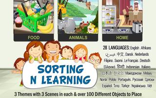 Sorting n Learning game 4 Kids poster