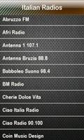 برنامه‌نما Italian Radio Italian Radios عکس از صفحه