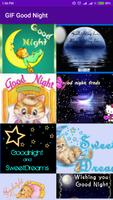 GIF Good Night الملصق