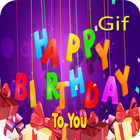 Happy Birthday GIF icône