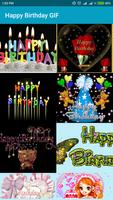 Happy Birthday GIF پوسٹر