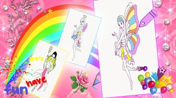 Fairy Coloring Book capture d'écran 2