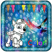 Paww Patrole Coloring Book icon