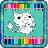 Yokai Coloring Book icon