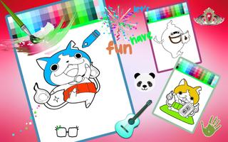 Yokai Coloring Book 截图 3