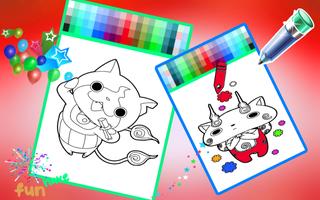 Yokai Coloring Book 截图 2