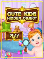 Cute Kids Hidden Object Plakat