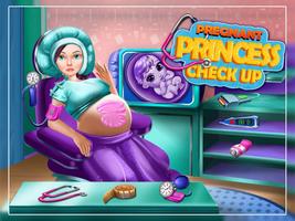 Pregnant Princess Check Up Affiche