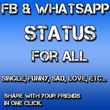 Status For FB and Whatsapp آئیکن