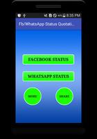 Status For FB and Whatsapp 海報