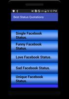 Status For FB and Whatsapp capture d'écran 2