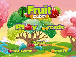 Fruit Cubes Affiche