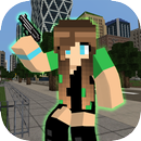 Mine Gun 3d - Cube FPS APK