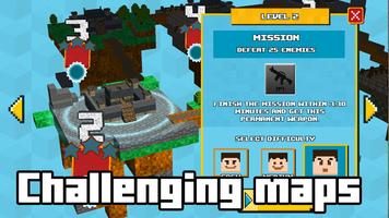 Mine Gun 3d - Cube FPS ảnh chụp màn hình 1