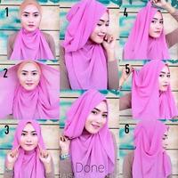 Tutorial Hijab Lengkap تصوير الشاشة 2