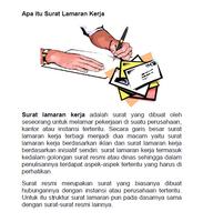 Membuat Surat Lamaran Kerja capture d'écran 2