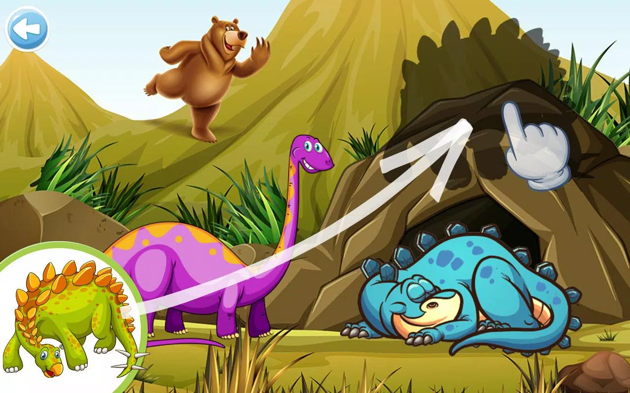 Download do APK de Sons de dinossauro jogos educativos para crianças para  Android