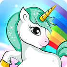 آیکون‌ Unicorn games for kids