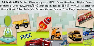 Kinder Autos Blöcke Spiel