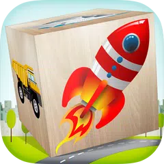 Kinder Autos Blöcke Spiel APK Herunterladen