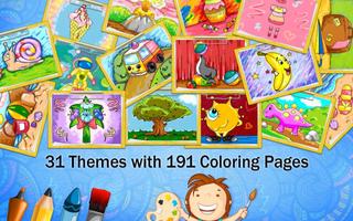 برنامه‌نما Kids Coloring & Painting World عکس از صفحه