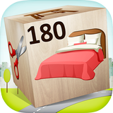 Free 180 Puzzles for Kids icône