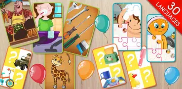 384 Puzzles für Vorschulkinder - Bonusspiel 🎁