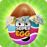 Huevos de chocolate para niños de preescolar 🥚🥚 icono
