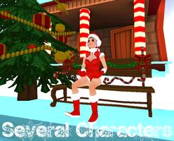 Santa Run 3D Affiche