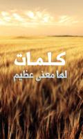 كلمات لها معنى عظيم poster