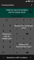 Fraction Calculator capture d'écran 1