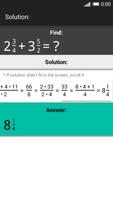 Fraction Calculator PRO اسکرین شاٹ 2