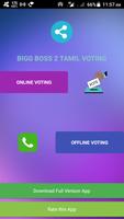 Bigg Boss Tamil Vote Plakat