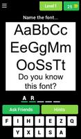 Name That Font Poster