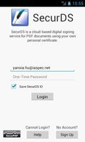 SecurDS - PDF Signing Service پوسٹر